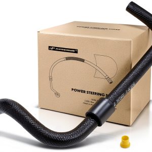 Power Steering Return Hose A-Premium Rubber-0