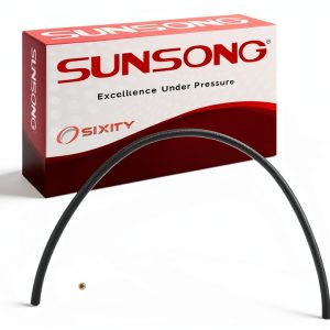 Sunsong Power Steering Return Hoses Rubber 48 inch-0